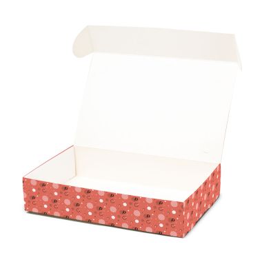 Boxes with front closure...