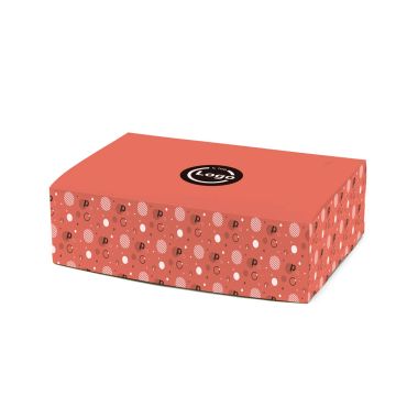 Boxes with front closure...