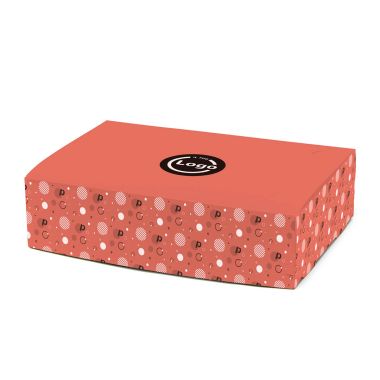 Boxes with front closure...