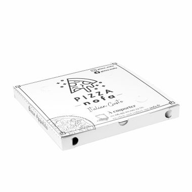 Caja pizza 33x33x3,5 cm...