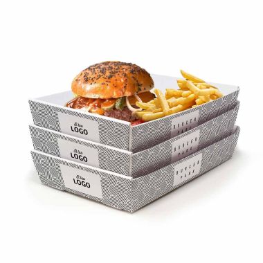 Bandejas para hamburguesas...