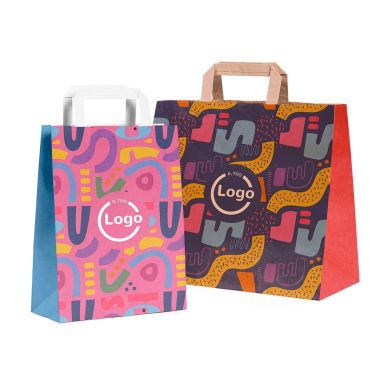 Kraft paper shopper Full...
