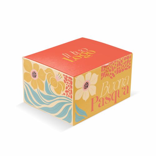 Boîte mod. SCRIGNO pour colombe 27x22x15 cm - Personnalisé avec fond intégral