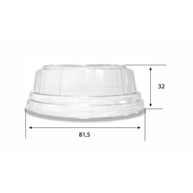 PET lids for 80cc and 120cc...
