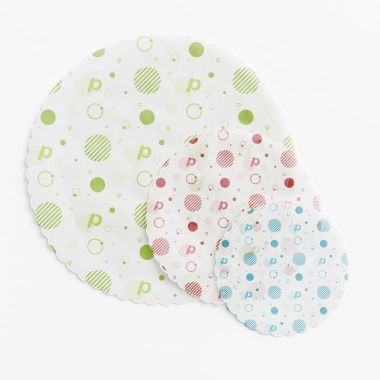 Round ice cream pads -...