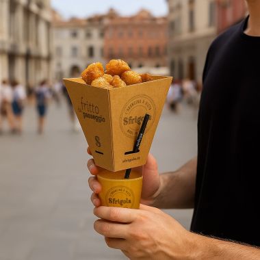 Fried Walking Paper Cones...