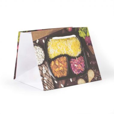 Shopper cuadrado en papel...