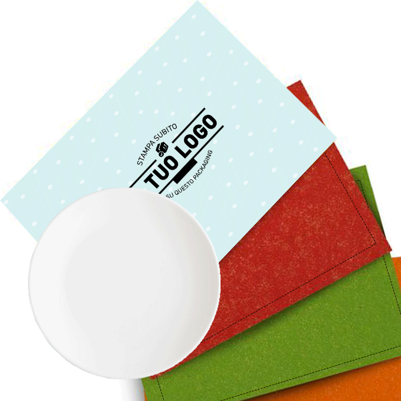 Tovagliette bianche 30x40 cm Lisce Fondo Pieno