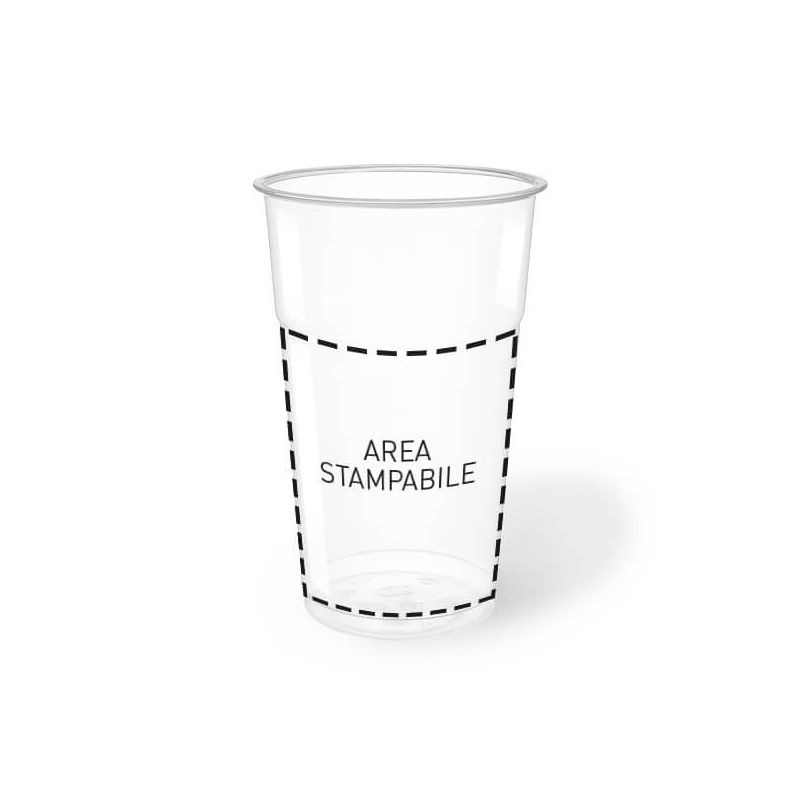 Clear Plastic PET Cups 500 cc